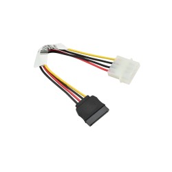 Supermicro 15cm 4-Pin Peripheral Connector to 15-Pin SATA Power Extension Cable (CBL-0080L)