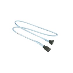 Supermicro SATA Round Straight-Right Angle 65cm Cable (CBL-0230L)