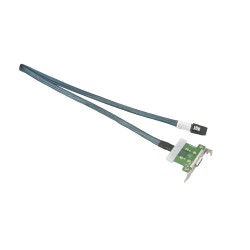 Supermicro MiniSAS 1 Port Full Height Cascading 85cm Cable (CBL-0351L)