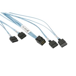 Supermicro MiniSAS HD to 4 SATA 30/60/70/70cm Cable (CBL-SAST-0704)