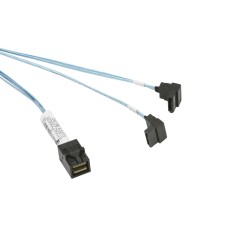 Supermicro MiniSAS HD to 2 SATA 23/23cm Cable (CBL-SAST-0824)