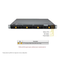 Supermicro 1U A+ CloudDC SuperServer (AS -1015CS-TNR)