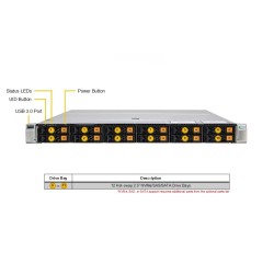 Supermicro 1U Gold Series Hyper Server (SYS-112H-TN-02-G2)
